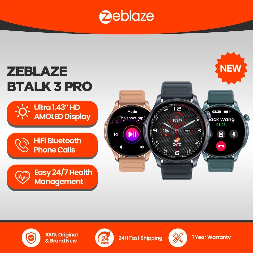 Smartwatch X2 - Nuovo Zeblaze Btalk 3 PRO 1.43