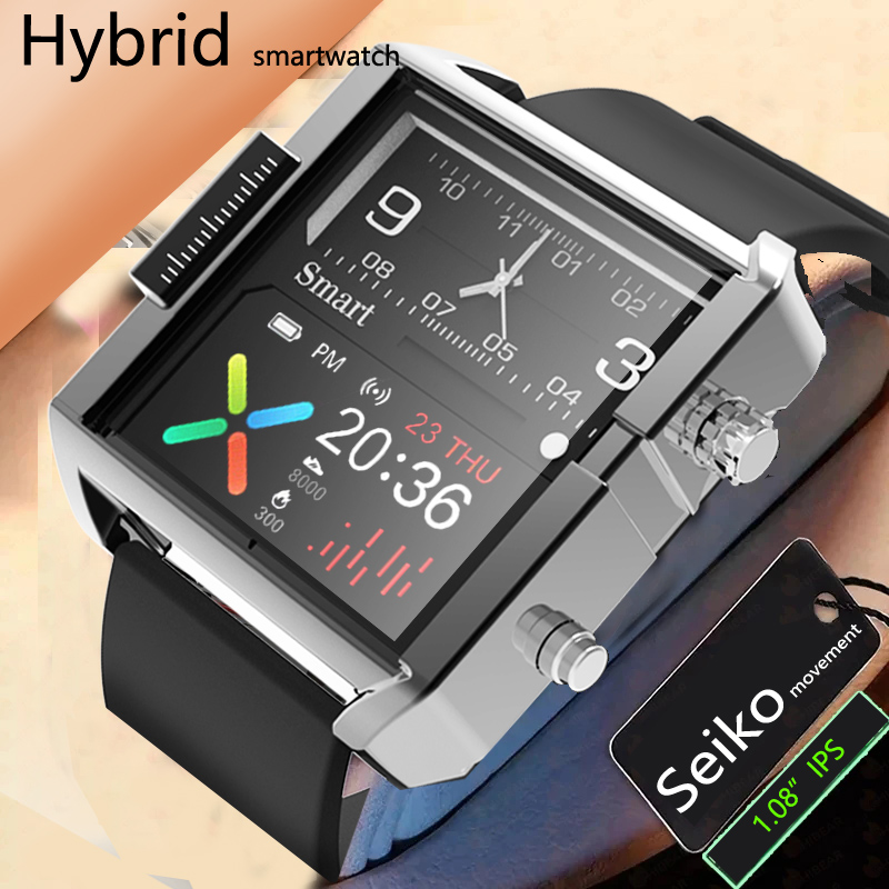 Smartwatch Custom - T9 Smartwatch ibrido cardiofrequenzimetro Monitor della