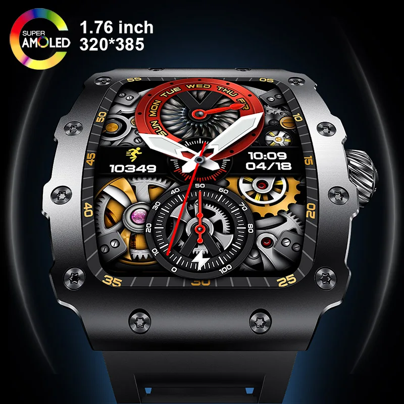 Smartwatch Custom - Nuovo Trend Smart Watch 1.76 pollici